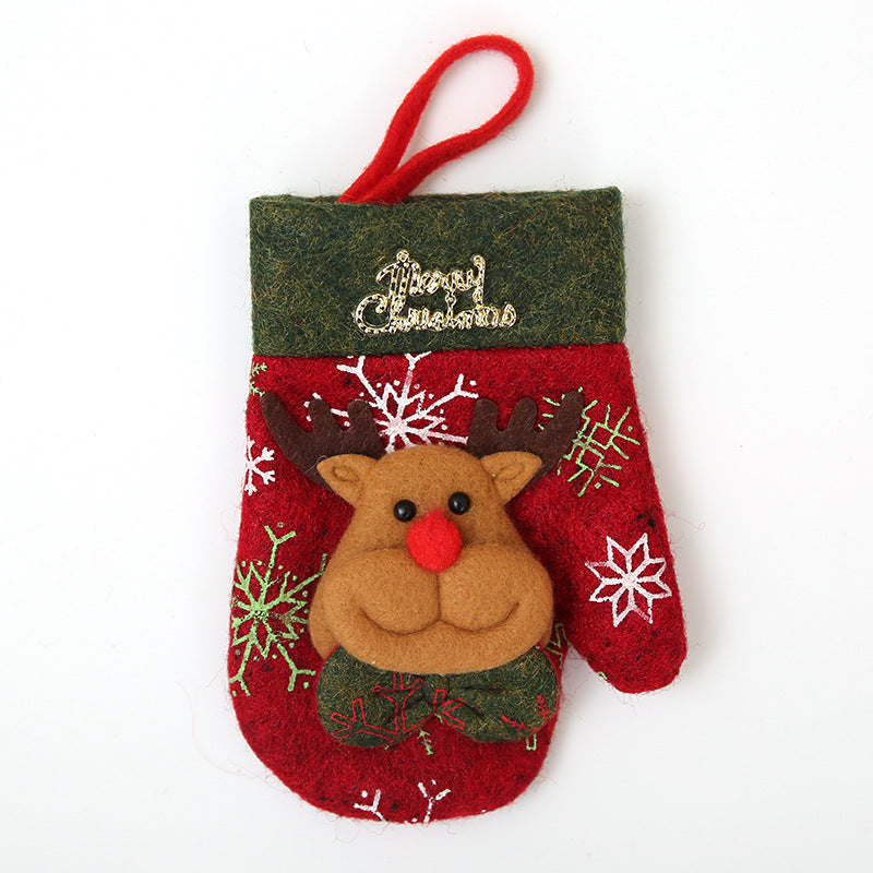 Mini Gants de Noël Décoratifs – Esprit Rétro & Ambiance Festive