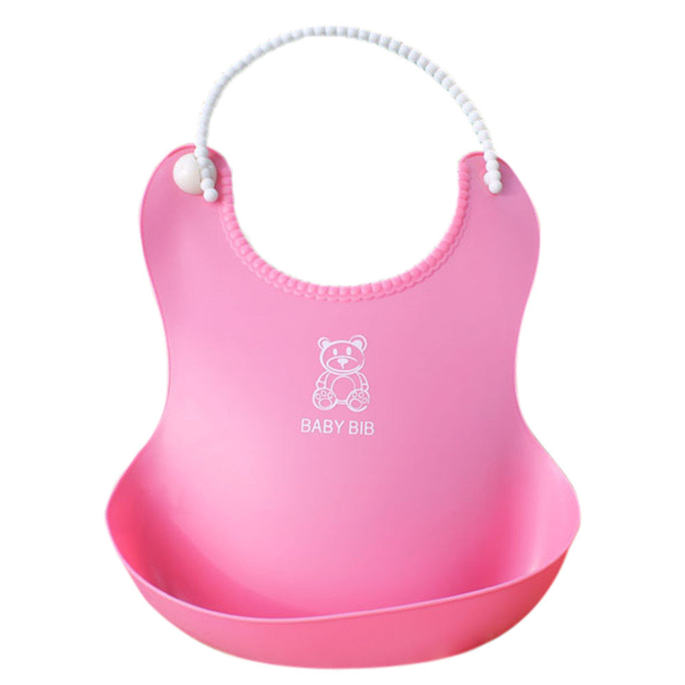 Bavoir bébé en silicone souple – Confortable et pratique