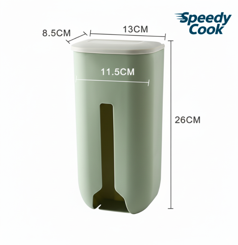 Boîte de Rangement Murale Amovible pour Sacs en Plastique