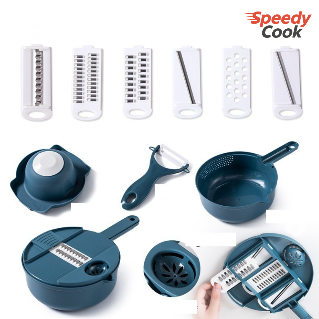 Râpe et Coupe-Légumes Multifonction (Le cadeau parfait pour ceux qui détestent couper les légumes)