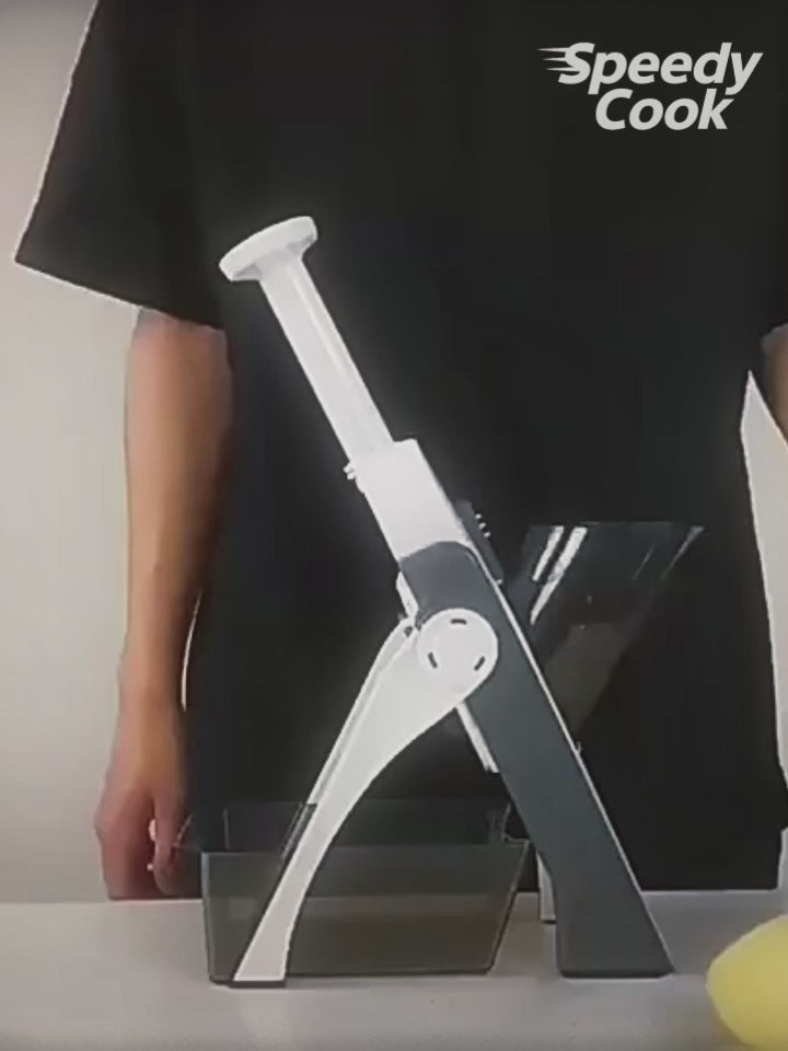 Mandoline de Cuisine Multifonction – Sécurité, Précision & Gain de Temps
