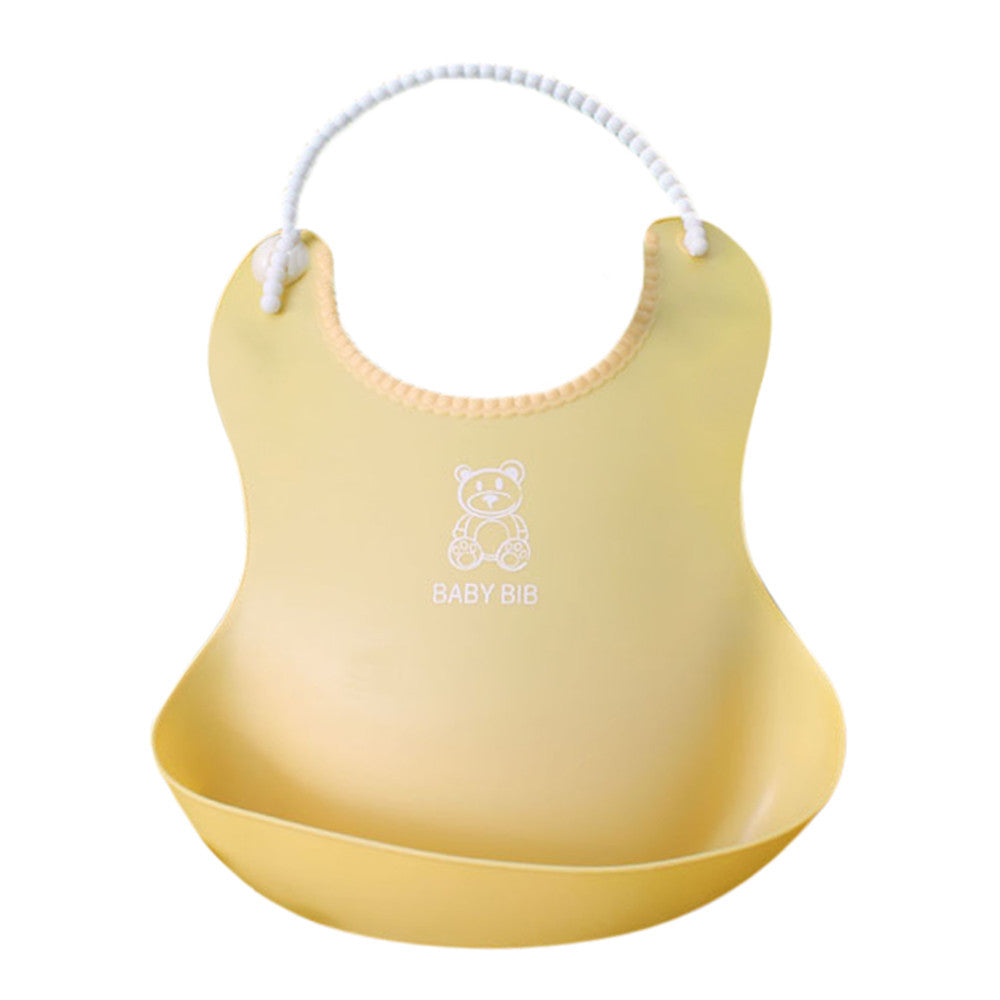 Bavoir bébé en silicone souple – Confortable et pratique