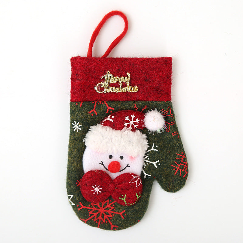 Mini Gants de Noël Décoratifs – Esprit Rétro & Ambiance Festive