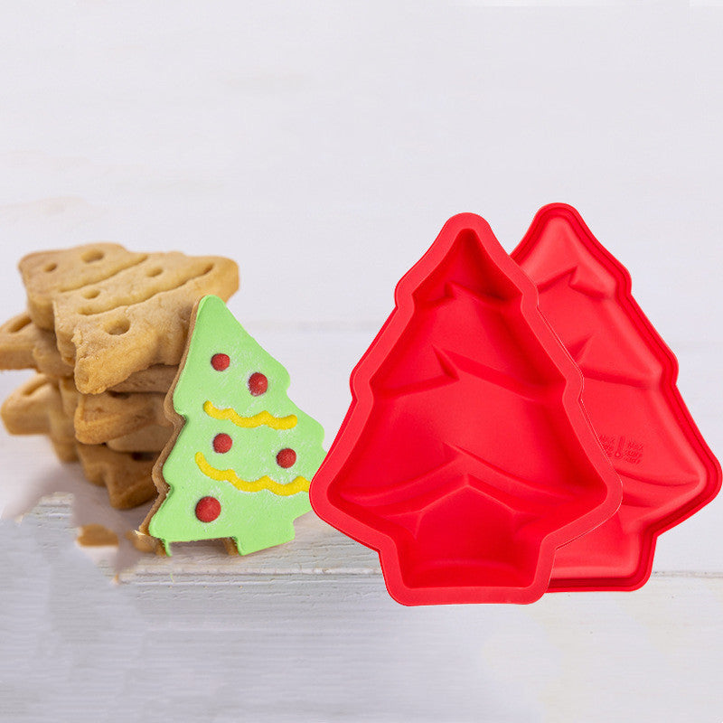 Moule à Gâteaux en Silicone de Noël – Magie Gourmande à Chaque Fournée 🎅