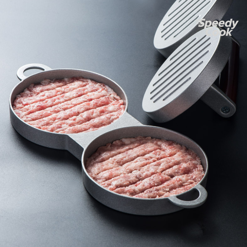 Moule à hamburgers double - SpeedyCook