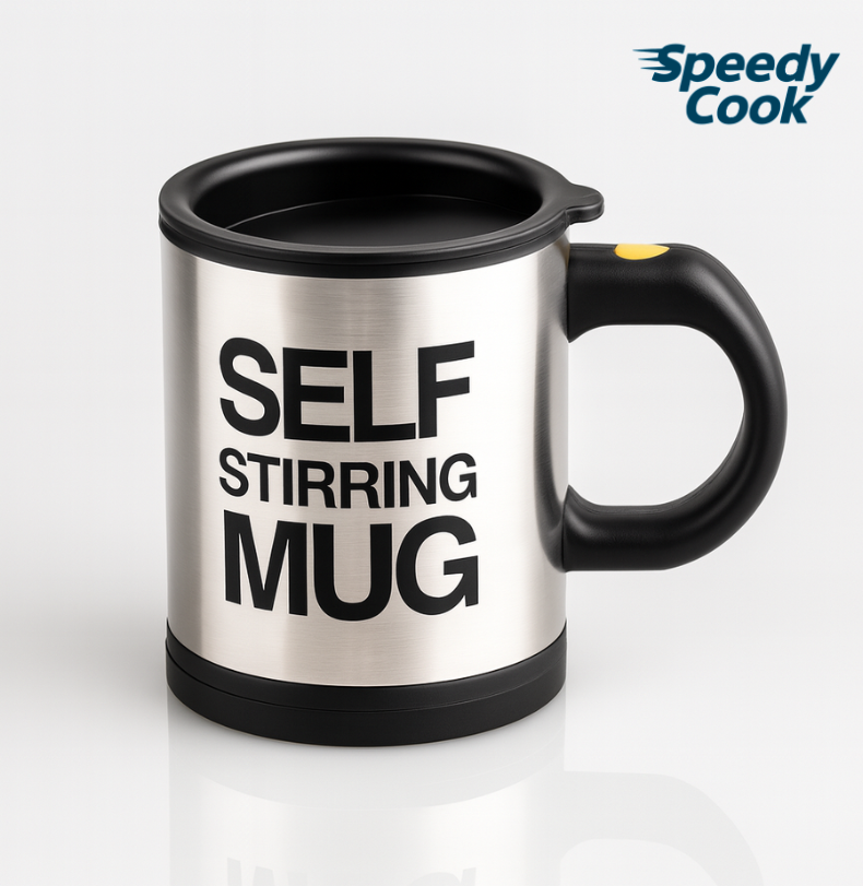 La Tasse de Fainéant Ultime : Le Mug Magnétique Mélangeur Automatique
