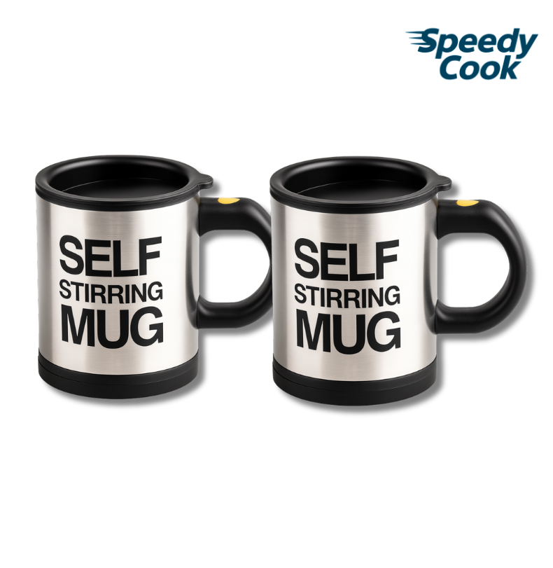 La Tasse de Fainéant Ultime : Le Mug Magnétique Mélangeur Automatique