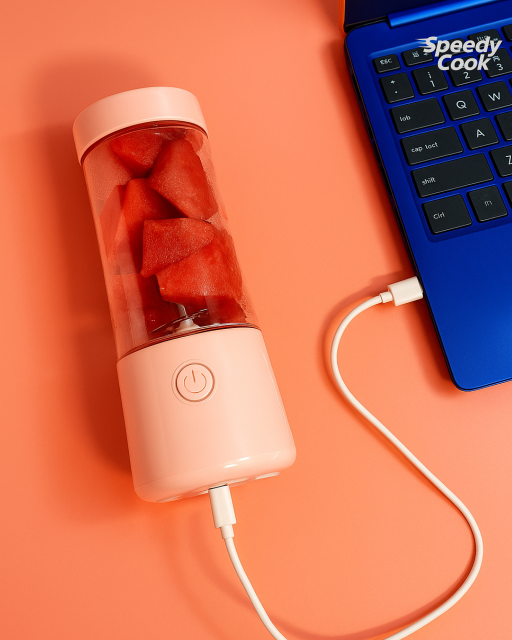 Gourde mixer portable – Recharge sans fil