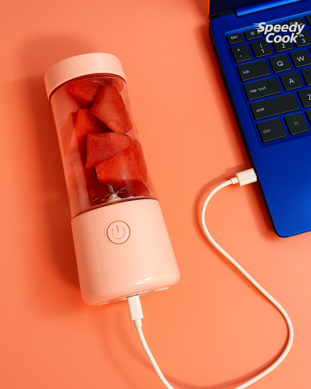 Gourde mixer portable – Recharge sans fil