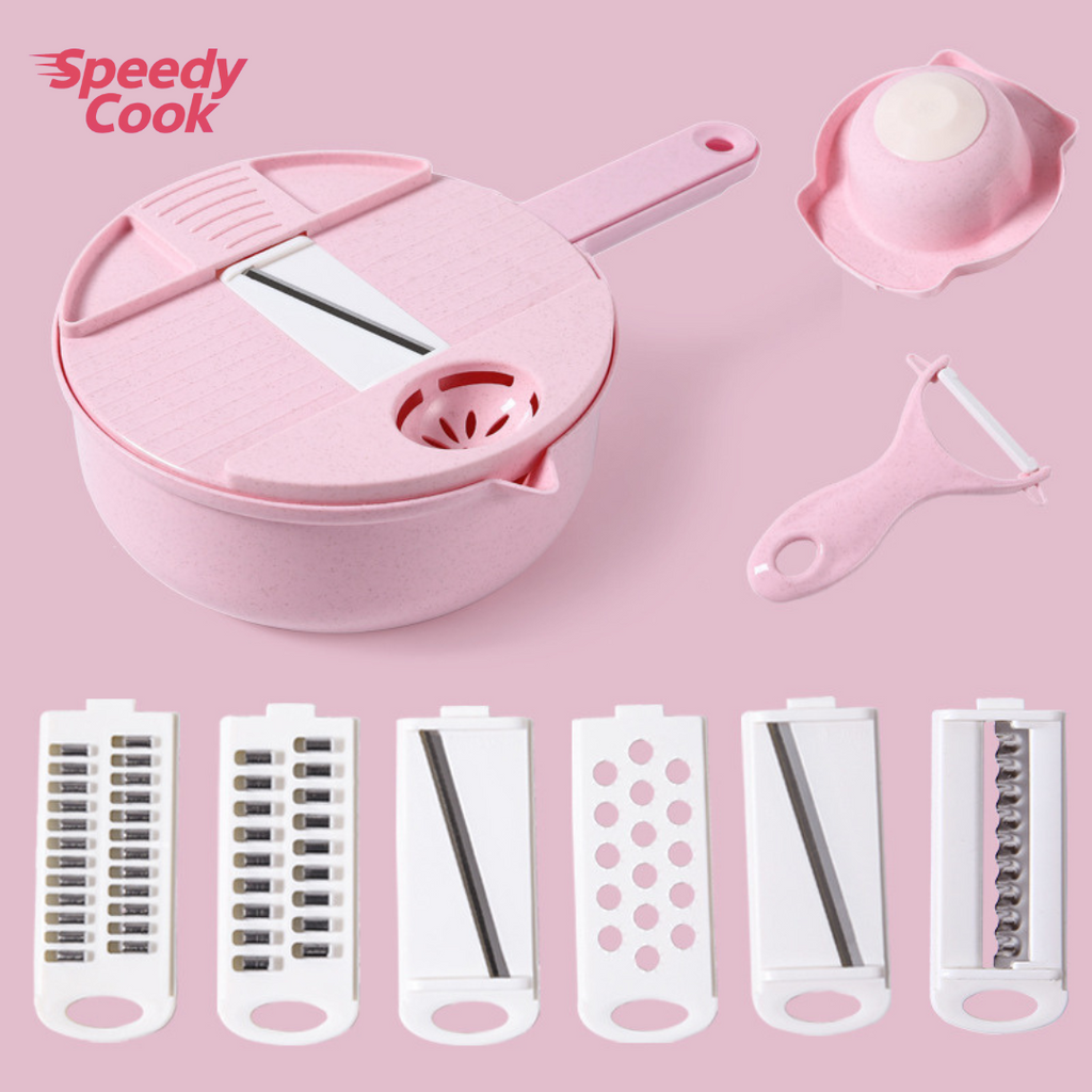 Râpe et Coupe-Légumes Multifonction (Le cadeau parfait pour ceux qui détestent couper les légumes)