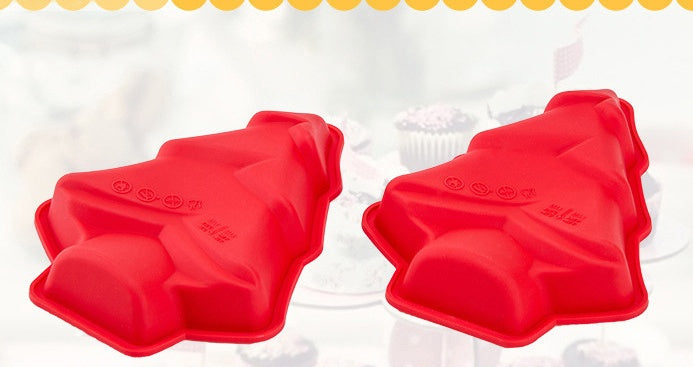 Moule à Gâteaux en Silicone de Noël – Magie Gourmande à Chaque Fournée 🎅