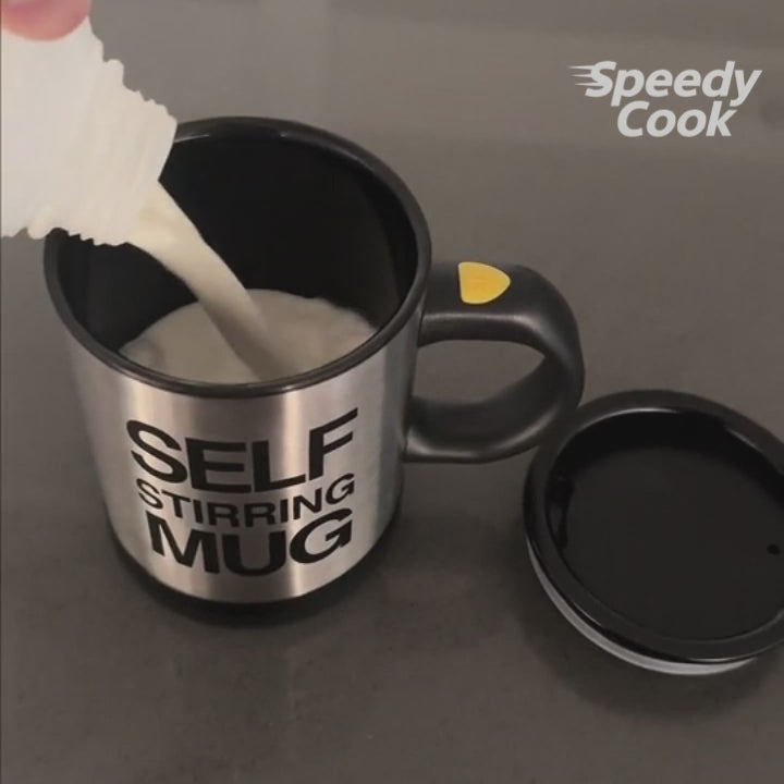 La Tasse de Fainéant Ultime : Le Mug Magnétique Mélangeur Automatique