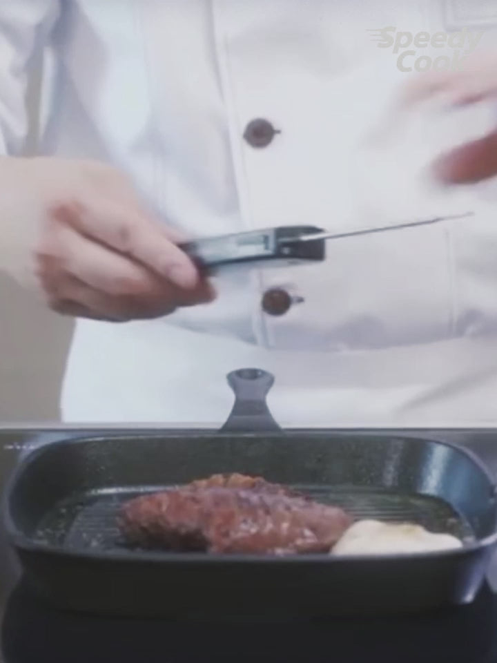 Thermomètre de Cuisine Étanche Pliable Électronique (pour les fans de BBQ)