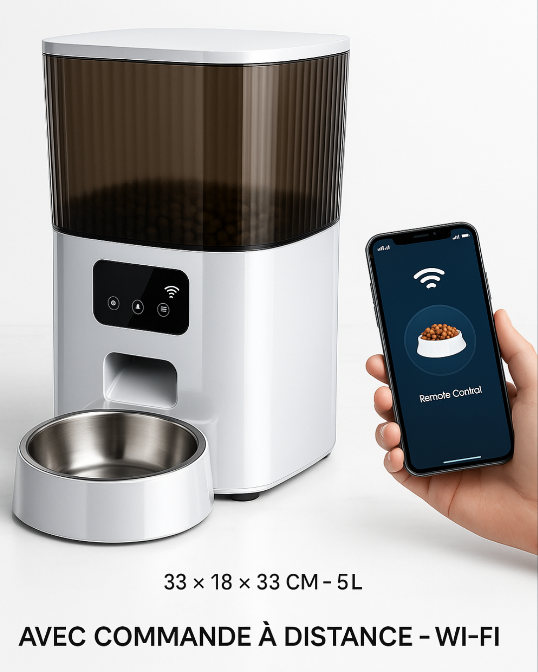 Distributeur Automatique 5L – Le repas parfait, même quand vous n’êtes pas à la maison !